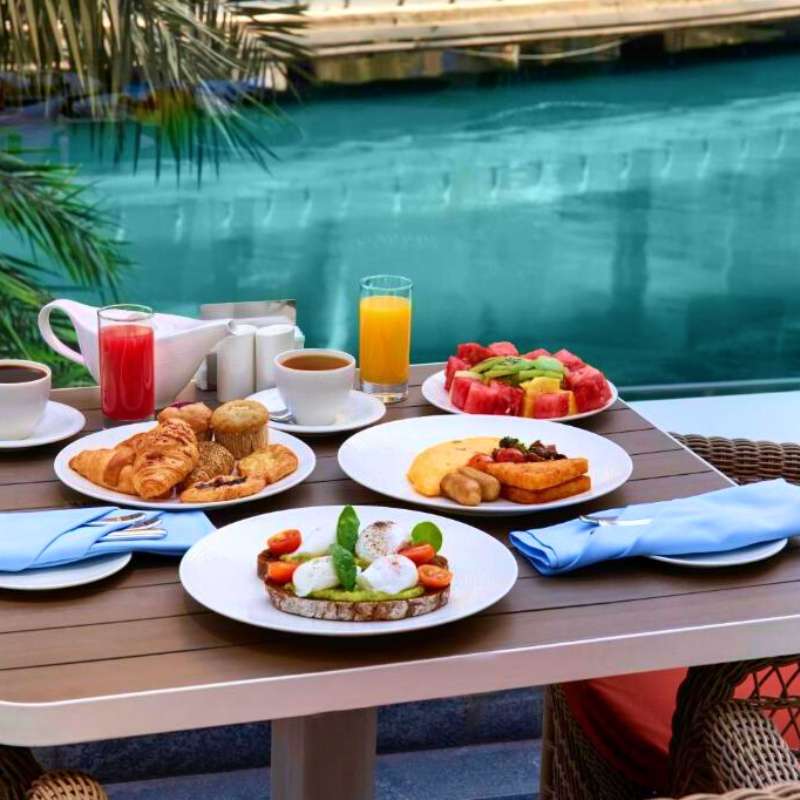Crown Plaza Marina Crowne Plaza Marina Dubai Food